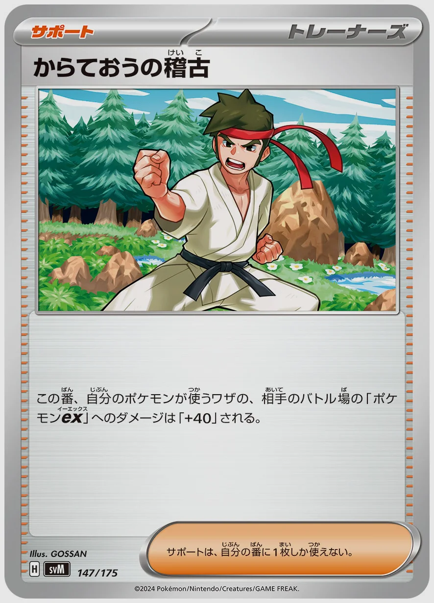 からておうの稽古