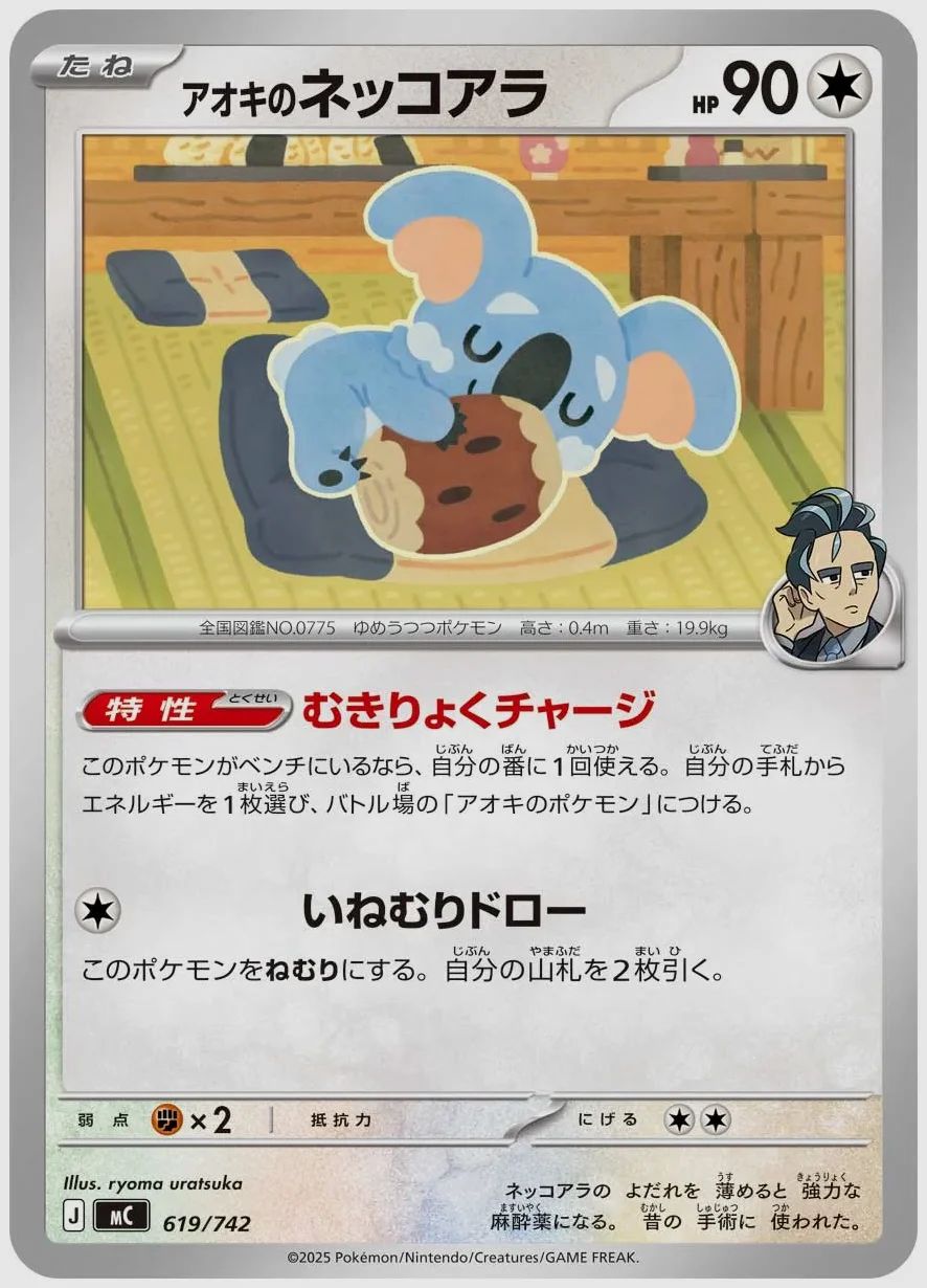 アオキのネッコアラ