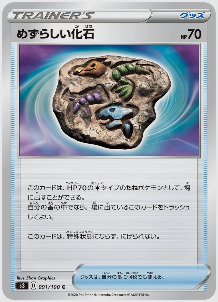 めずらしい化石