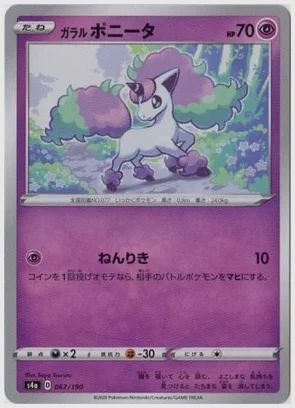 ガラル ポニータ