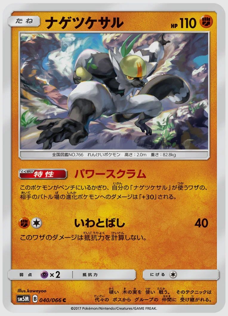 ナゲツケサル