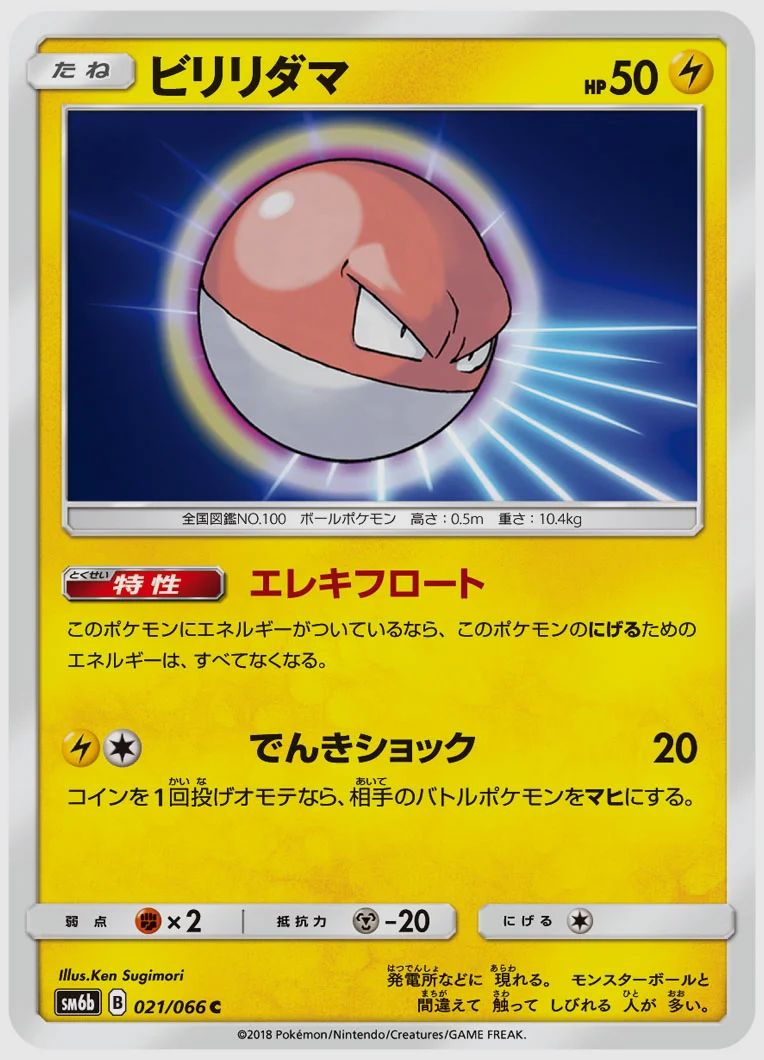 ビリリダマ