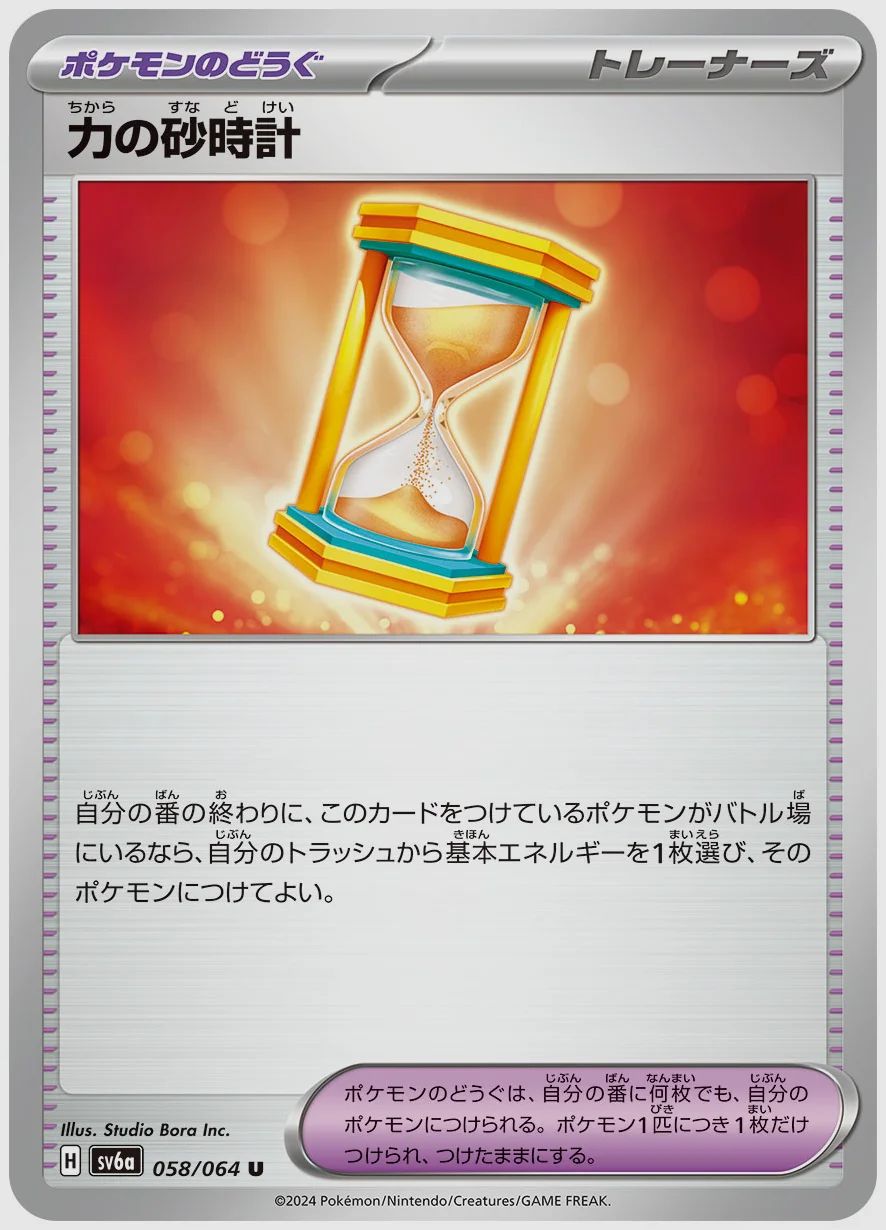 力の砂時計