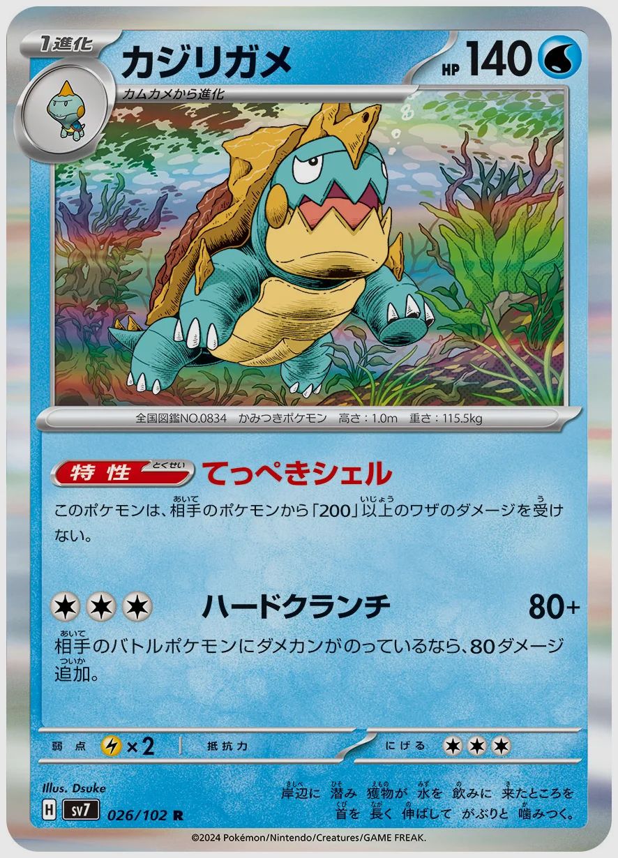 カジリガメ